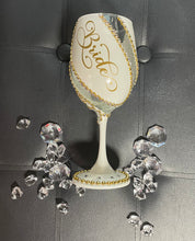 Load image into Gallery viewer, Wine Glass w/bling
