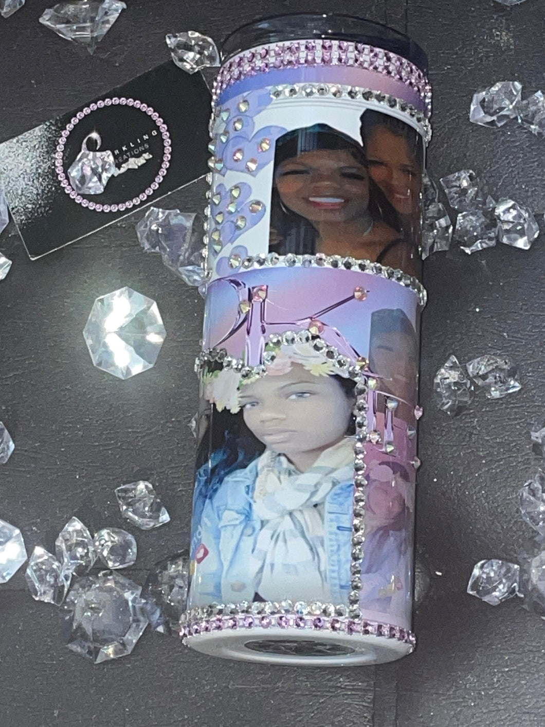 Tumbler w/bling 20 oz